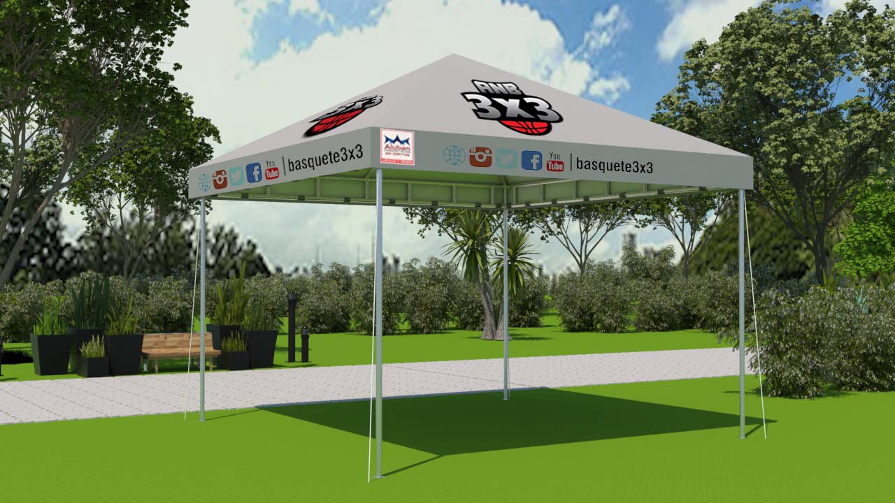 Tenda Piramidal Personalizada