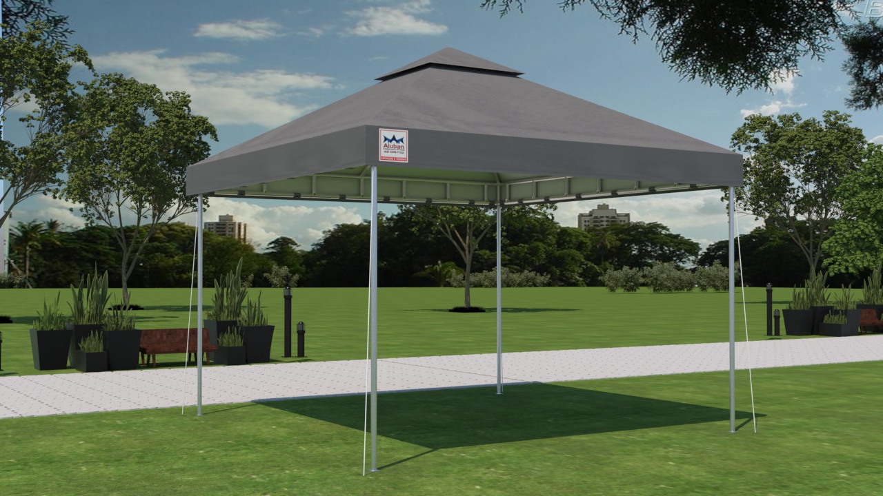 Tenda Piramidal Teto Duplo