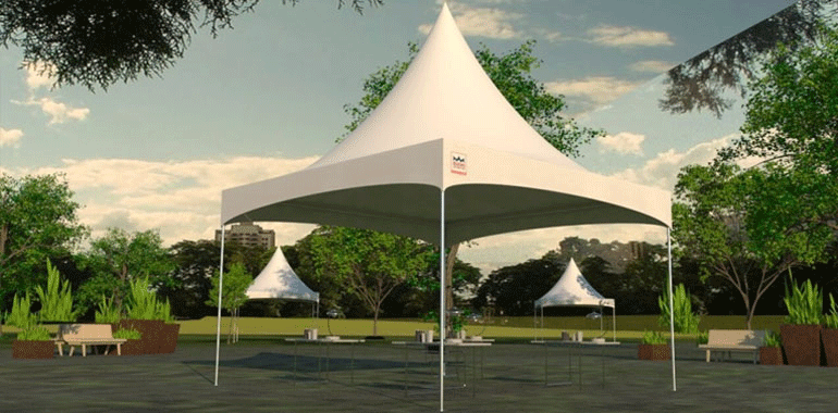 Como personalizar uma tenda chapéu de bruxa 5x5?
